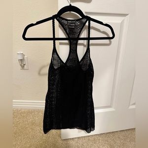 Black See-Through Cami
